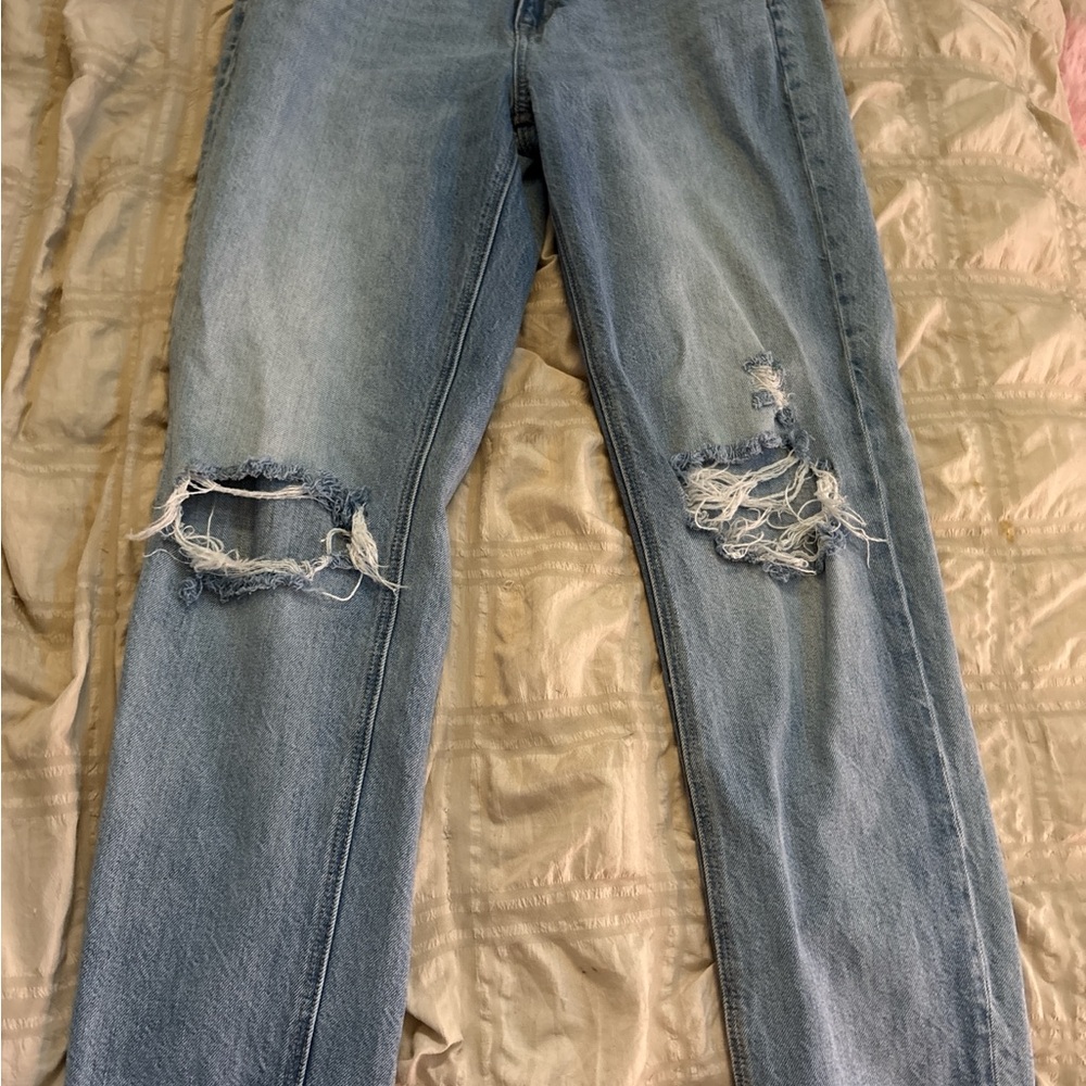 American Eagle Outfitters Blue Straight Leg Jeans